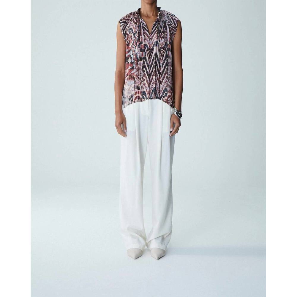 NEW MARIA CHER junin keyla top in sand melange